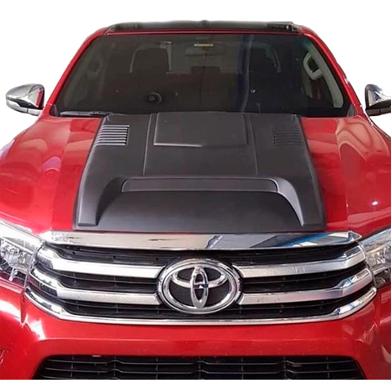 OneWay, Konepellin scoop, mattamusta, sopii Toyota Hilux 8. generation (2015-2020)