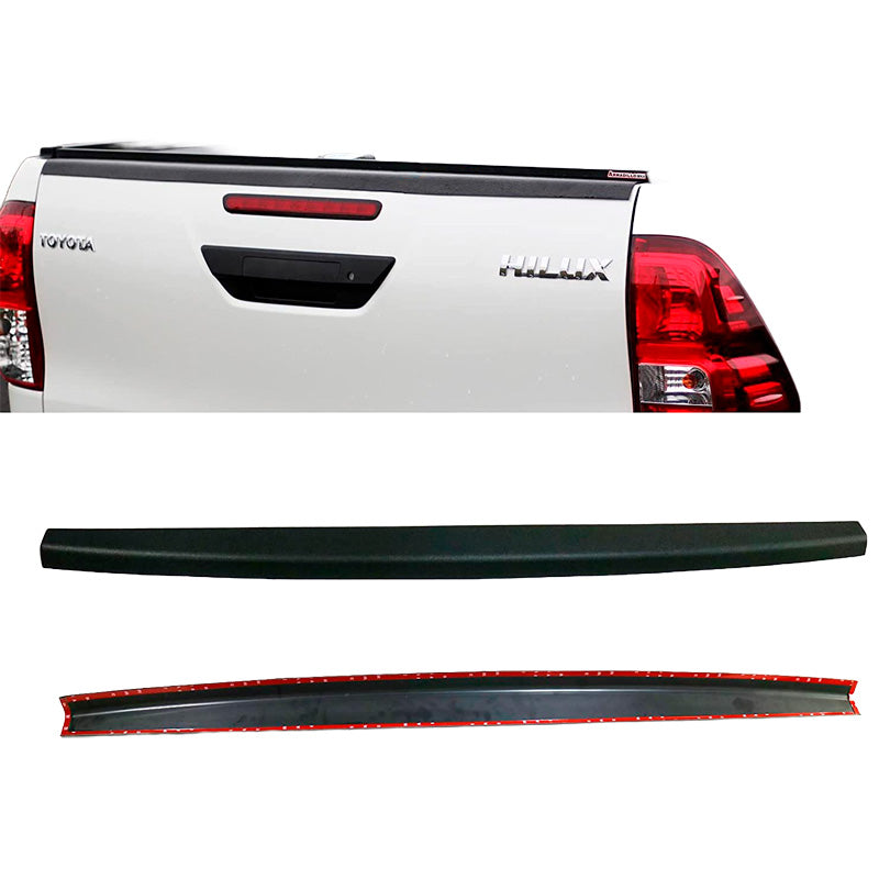 OneWay, Takaluukun suoja, mattamusta, sopii Toyota Hilux 2015-2020, 'ABS-suojaus'