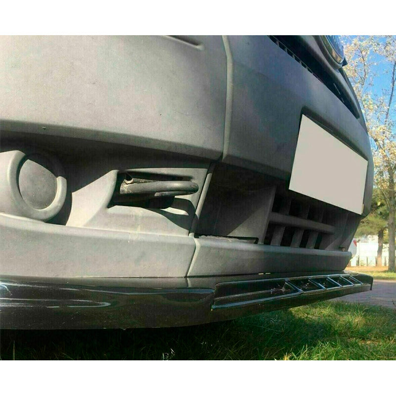 OneWay, frontspoiler, blank svart, Passar till Ford Transit MK7 (2006-2014)