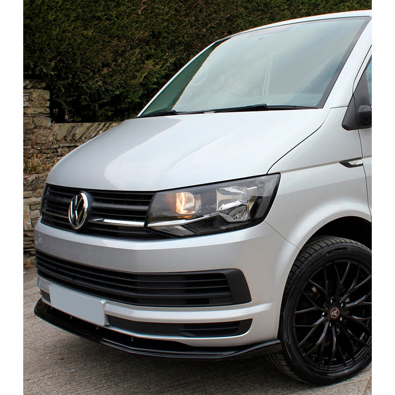 OneWay, Frontspoiler, Glansig svart, Passar till Volkswagen Transporter T6 (2015-2019)