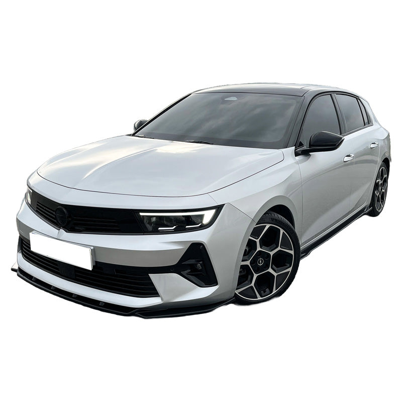 OneWay, etuhelma, kiiltävä musta, Sopii Opel Astra L HB/ST 2020-, OEM-laatua