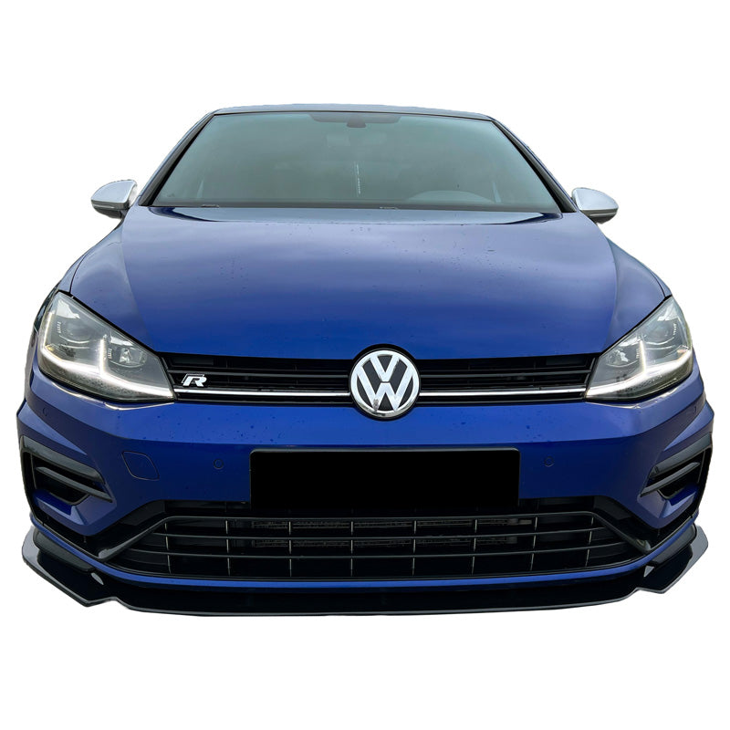 OneWay, etuhelma, kiiltävä musta, Sopii Volkswagen Golf VII (7.5) HB/Variant R 2017-2020, Version 3