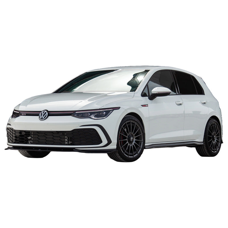 OneWay, etulippa, kiiltävän musta, Sopii Volkswagen Golf VIII HB/Variant GTI/GTE/R Line 2020-, 'Sporty Design'