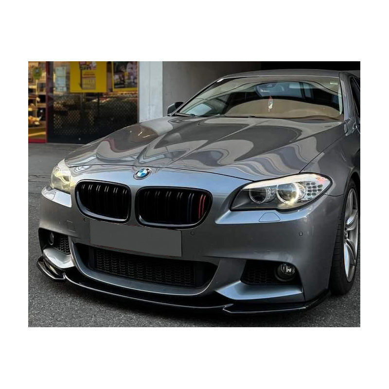 OneWay, etulippa, kiiltävän musta, Sopii BMW 5-Series F10/F11 M-Pack 2011-2016