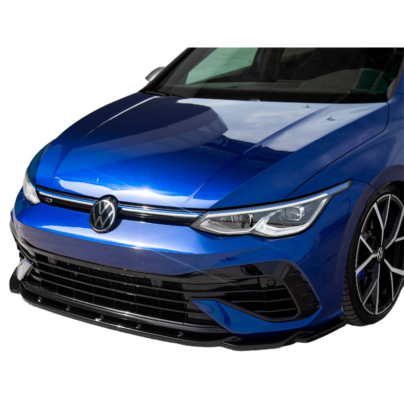 OneWay, etuspoileri, kiiltävän musta, sopii Volkswagen Golf VIII HB/Variant R 2020-, 'Sporty Design'