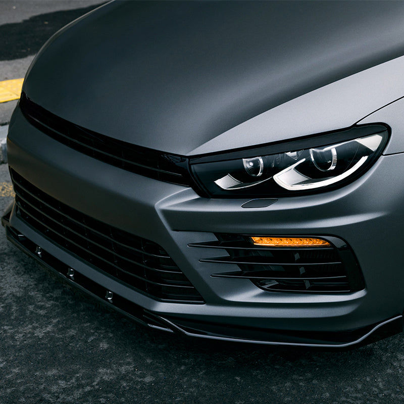 OneWay, Etuspoileri, Kiiltävä musta, sopii Volkswagen Scirocco R Facelift (2014-2017)
