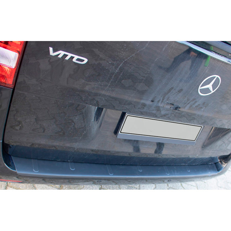 OneWay, Bakre stötfångarskydd, matt svart, Passar till Mercedes Vito W447 (2014-), 'Elegant'