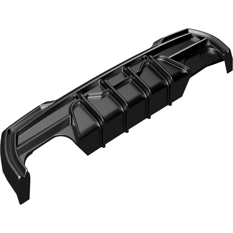OneWay, Underläpp, blank svart, passar till BMW 1-Serie F40 M-Pack/M135i (2019-)