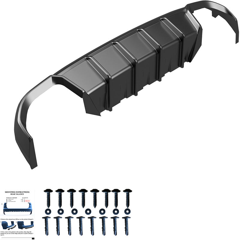 OneWay, etulippa, kiiltävä musta, sopii BMW 4-Serie G26 M-Pack/M440i (2021-)