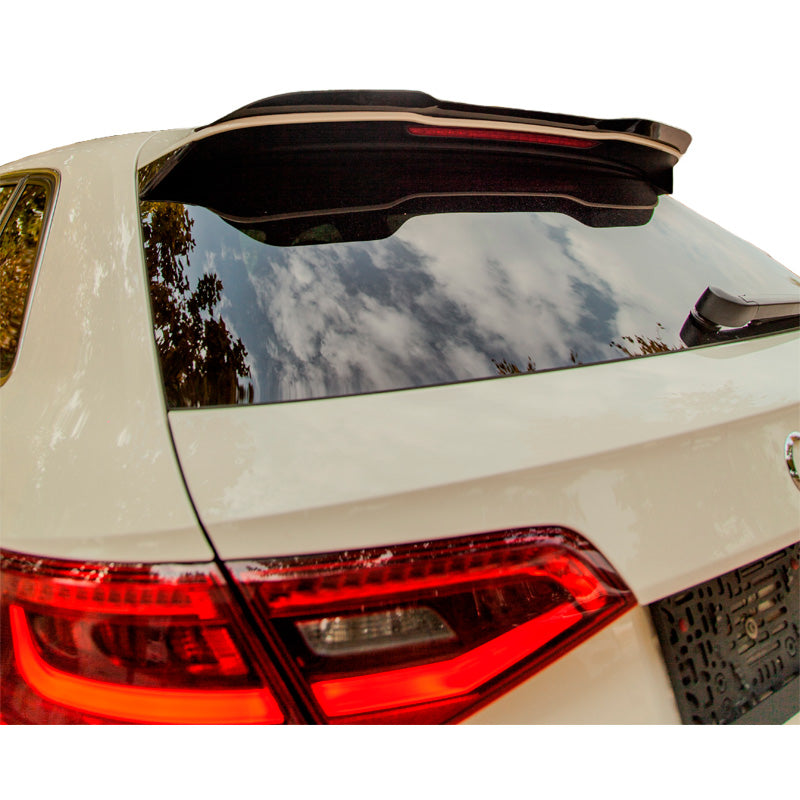 OneWay, takspoilerkåpa, glanssvart, passar till Audi S3 Sportback 8V/8V Facelift 2013-2020