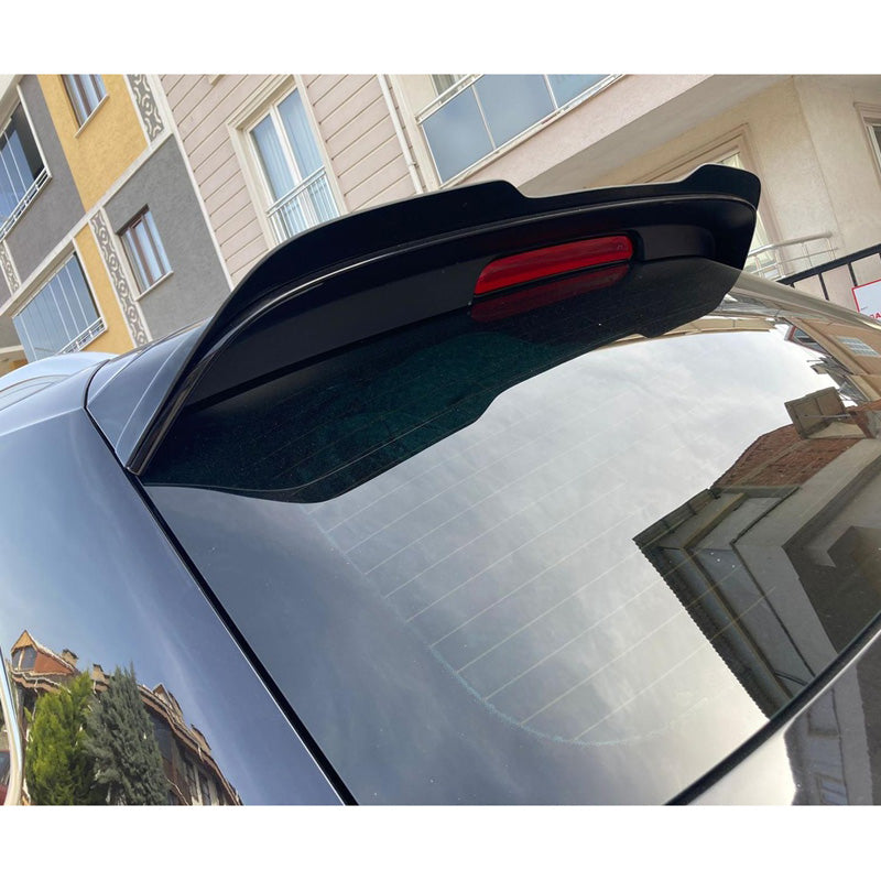 OneWay, Takspoilerkåpa, glanssvart, passar till Volkswagen Tiguan II R-Line (2016-2020), Version 2