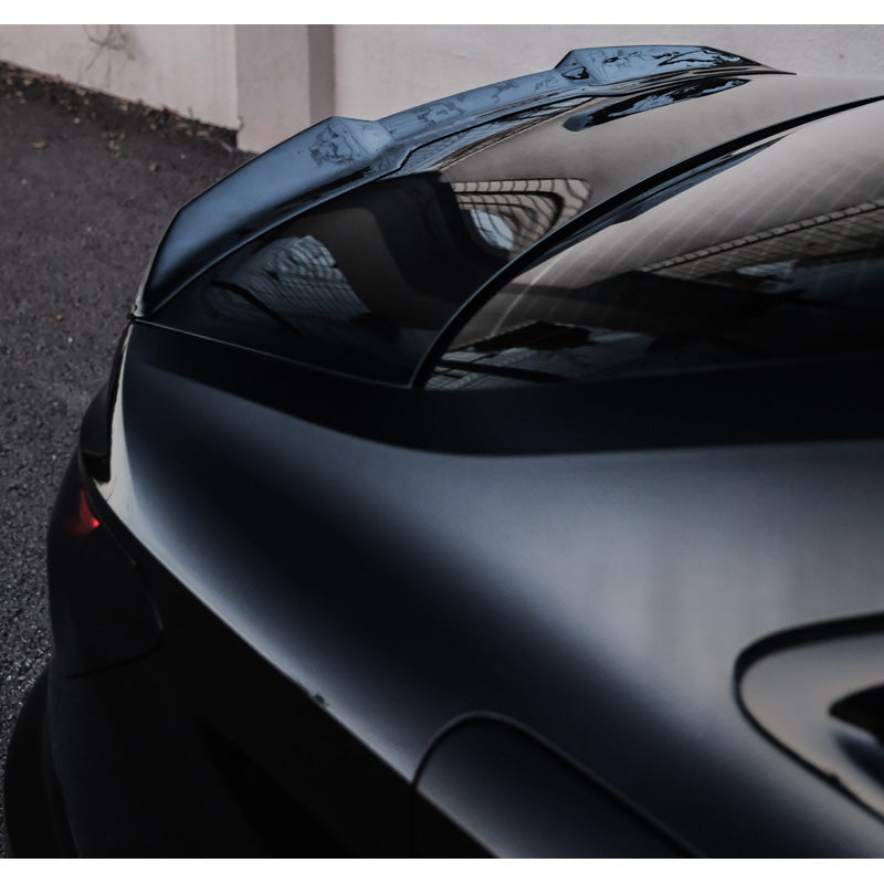 OneWay, Bakluckespoiler, glanssvart, passar till Audi A3/S3/RS3 (8Y) Sedan 2020-2024