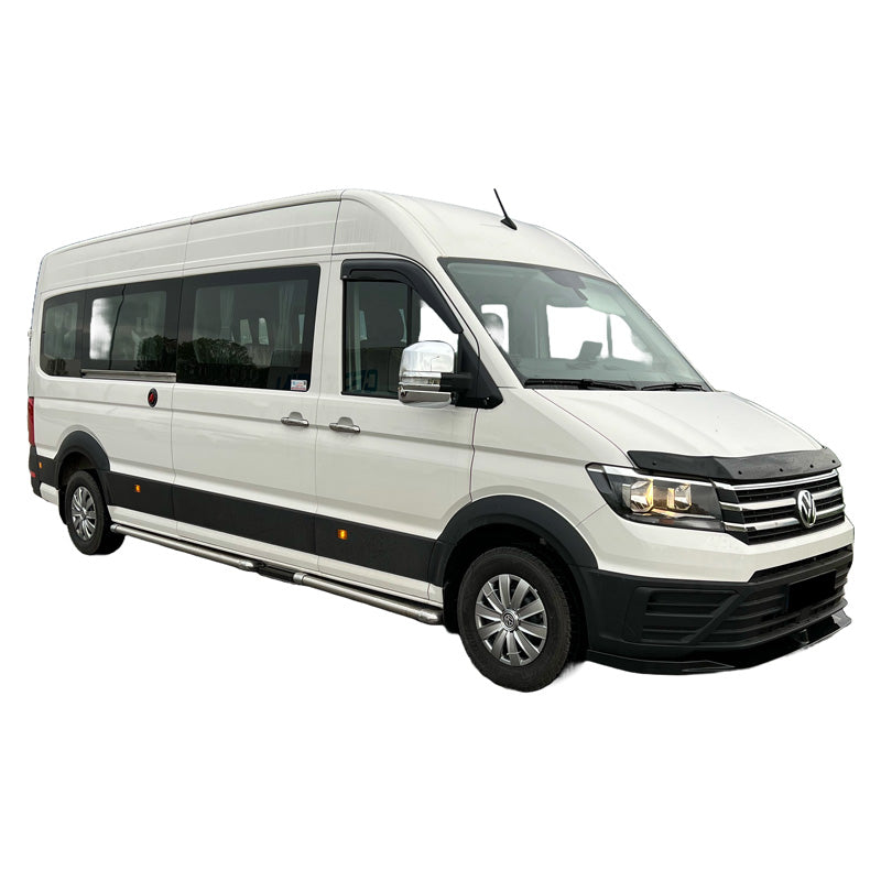 OneWay, lokasuojan kaaret, mattamusta, sopii Volkswagen Crafter MK2 & MAN TGE MK1 PreFacelift (2016-), 4 osaa