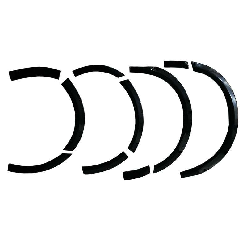 OneWay, skärmkantslister, glanssvart, passar till Volkswagen Transporter T5-T5.1 (2003-2015), 10 delar