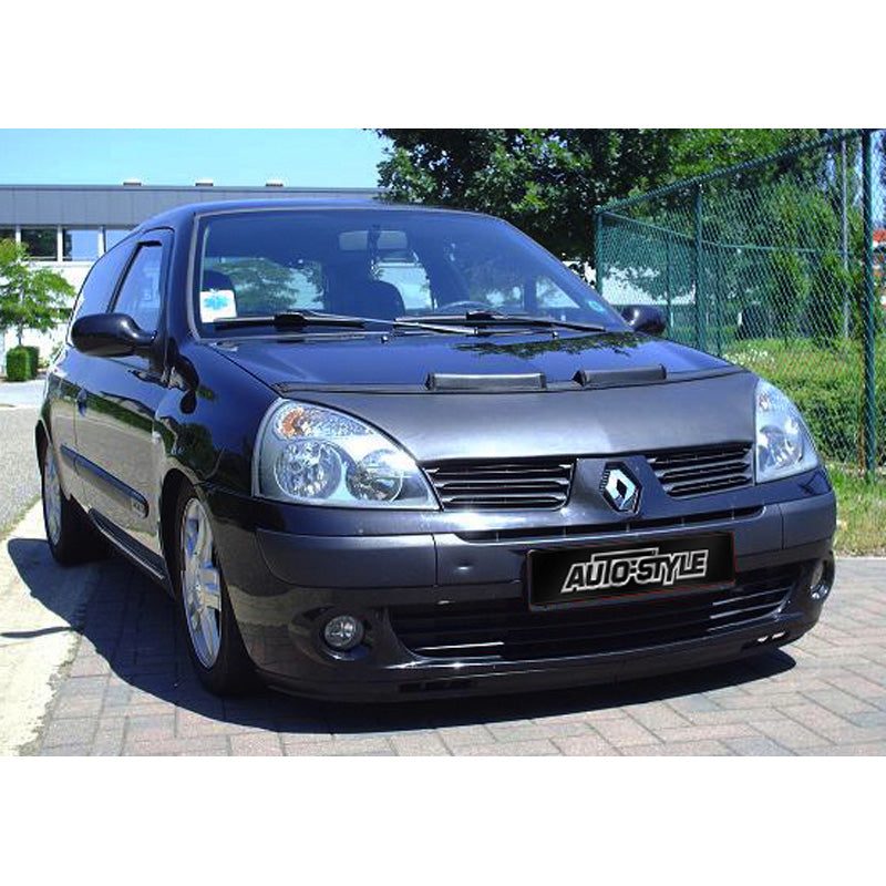AutoStyle, Konepellin suoja, Musta, sopii Renault Clio II (2001-2005)