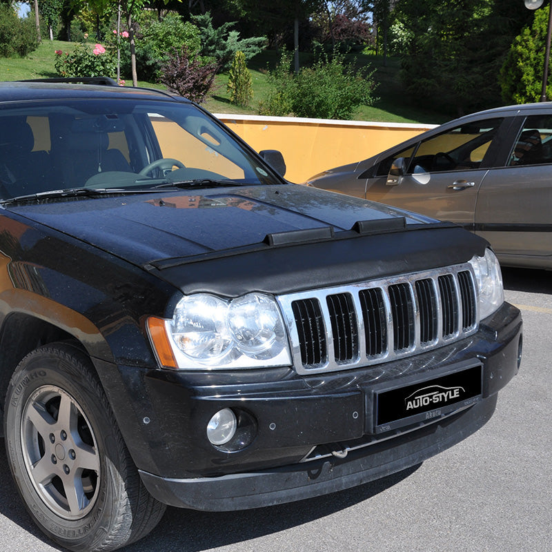 AutoStyle, HoodBra, sopii Jeep Cherokee 2006- musta