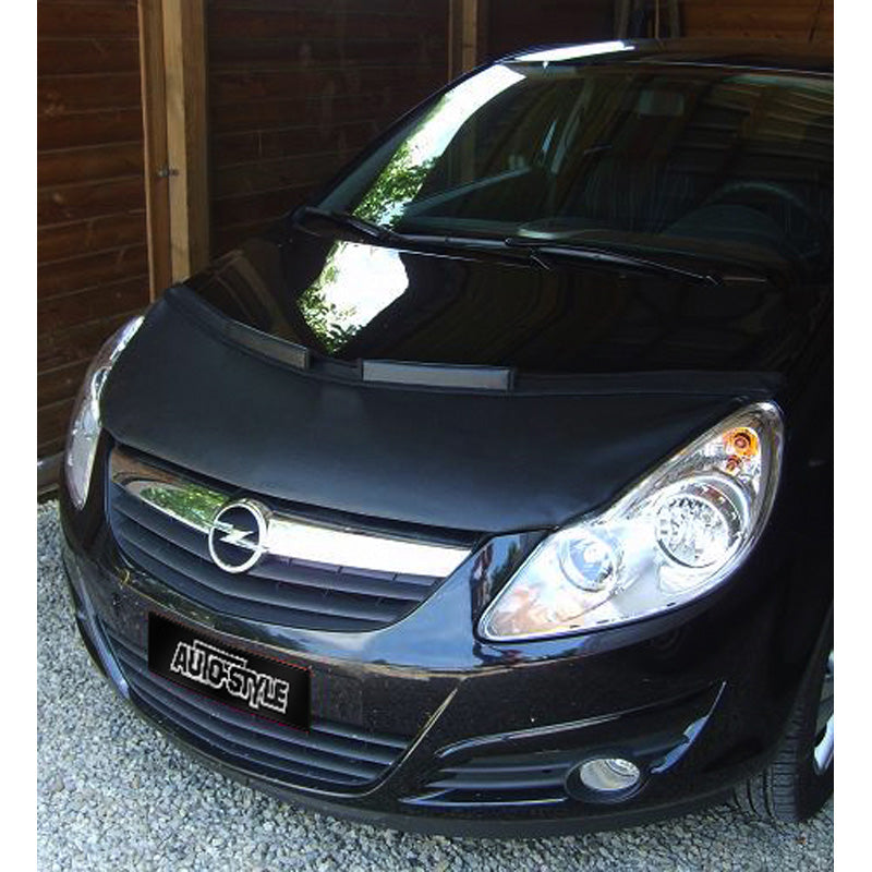 AutoStyle, HoodBra, sopii Opel Corsa D 2006-2010 musta