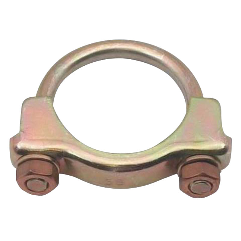 Valkoinen, pakoputken kiristin 62mm