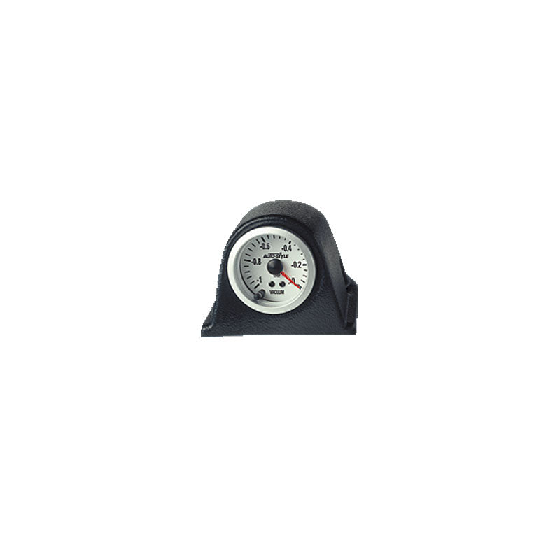 AutoStyle, Universaali mittariteline - Vaakasuora - 1 reikä - Musta - 52mm