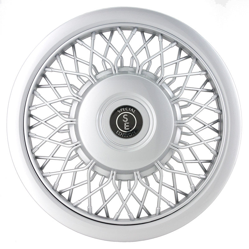 AutoStyle, Pyöränkapselit, 4 kpl, Classic 14-tuumainen silver