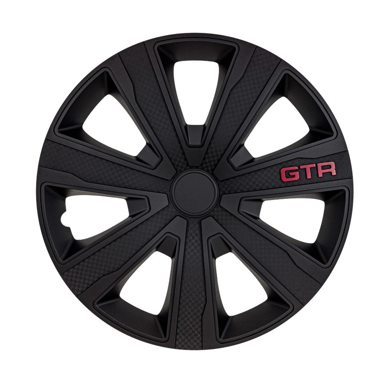 J-Tec, Navkapslar, 4st, GTR Carbon 15-tums svart