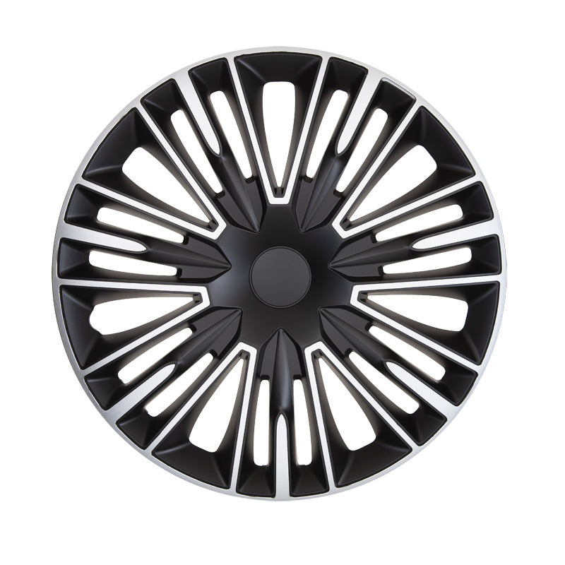 AutoStyle, Pyöränkapselit, 4 kpl, Jerez 15-tuumaa silver/black