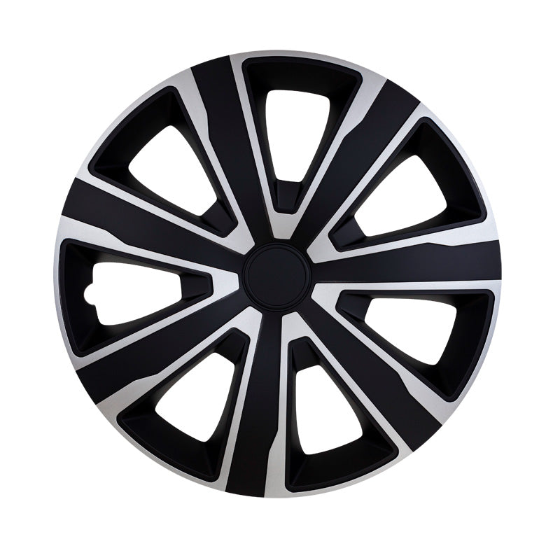AutoStyle, Pyöränkapselit, 4 kpl, Tenzo 15-tuumaa silver/black