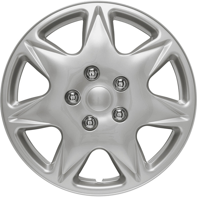AutoStyle, Pyöränkapselit, 4 kpl, California 16-tuumaa silver