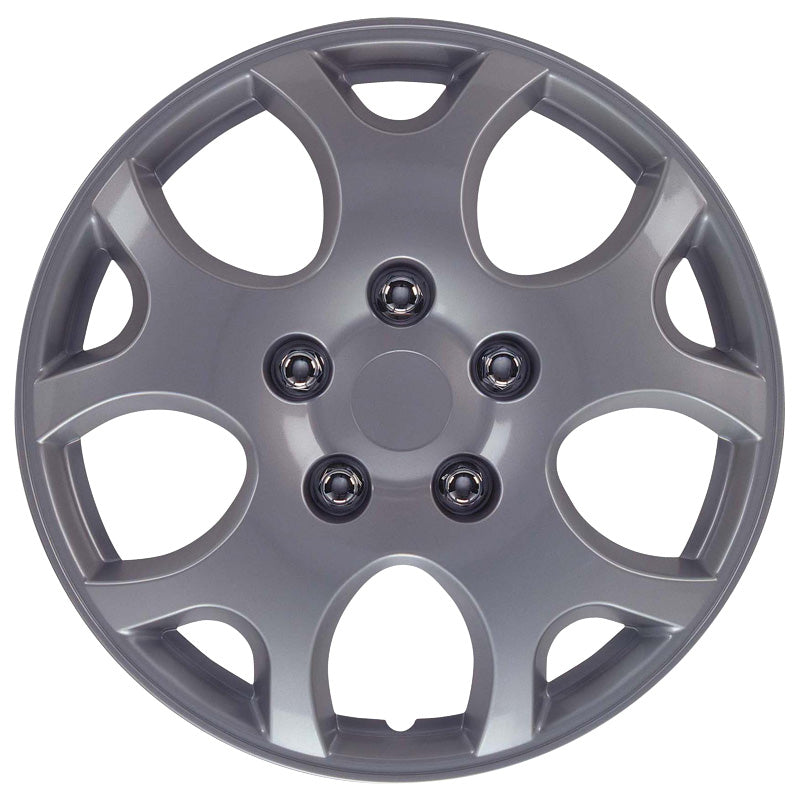 AutoStyle, Pyöränkapselit, 4 kpl, Nebraska 15-tuumaa silver