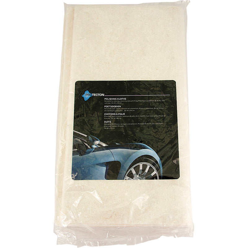 Protecton, Kiillotusliinat - 10 kpl - 40x40cm - Scratch Free