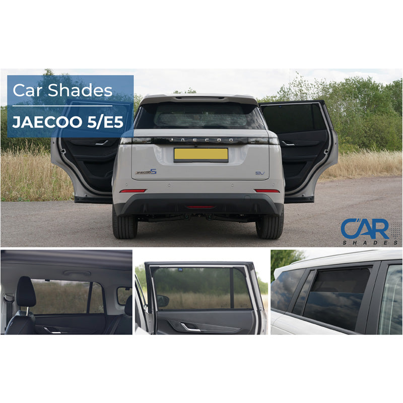 Car Shades, Solgardin, Bagsidedøre, 2 stk., passer til Jaecoo 5 & E5 (2025-)