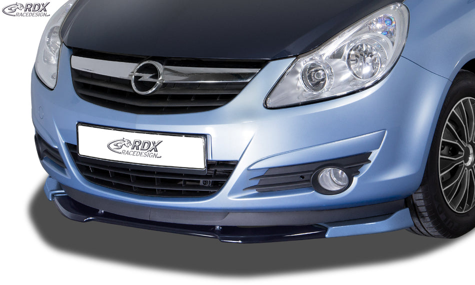 RDX Racedesign, etuspoileri Vario-X, sopii Opel Corsa D 2006-2010 (PU)