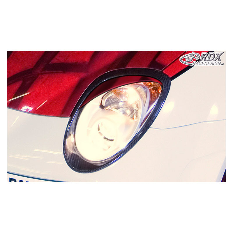 RDX Racedesign, ajovalojen kulmalistat, sopii Alfa Romeo Mitoon (ABS)