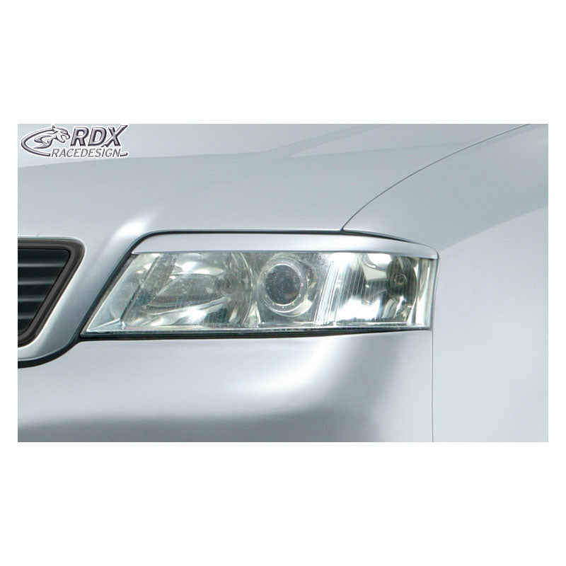 RDX Racedesign, ajovalojen kulmalistat, sopii Audi A6 4B/C5 1997-2001 (ABS)