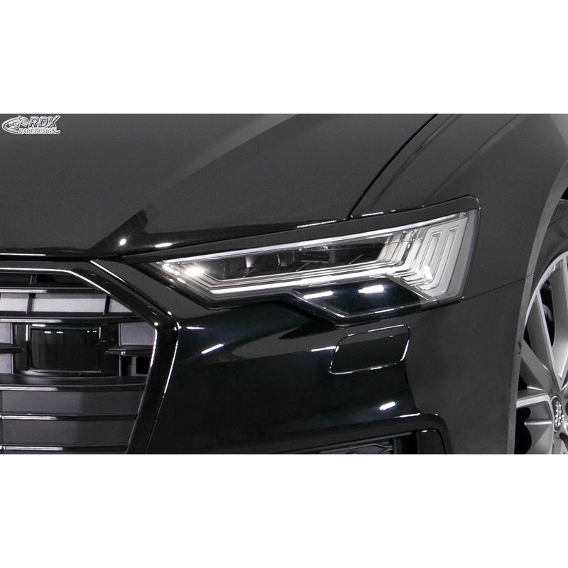 RDX Racedesign, silmäluomet, sopii Audi A6 (C8) Sedan/Avant 2018- (ABS)