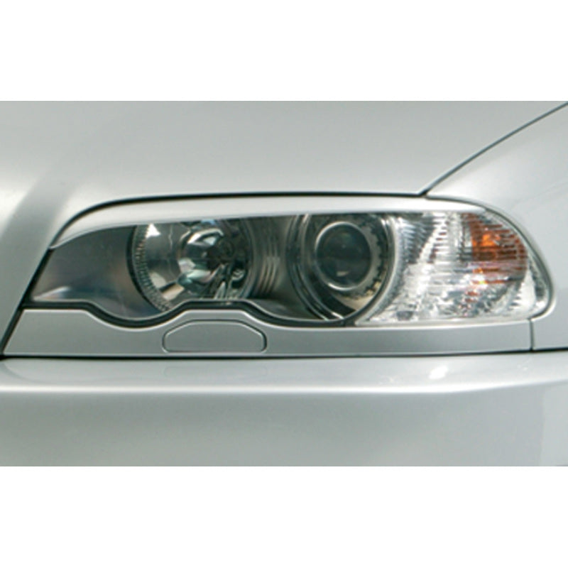 RDX Racedesign, ajovalojen kulmalistat, sopii BMW 3-Series E46 Sedan/Touring -2002 (ABS)