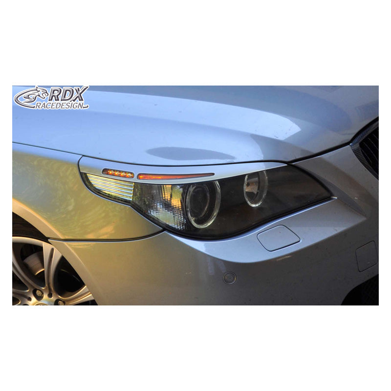 RDX Racedesign, ajovalon kulmalistat, sopii BMW 5-Series E60/E61 Sedan/Touring 2003-2010 (ABS)