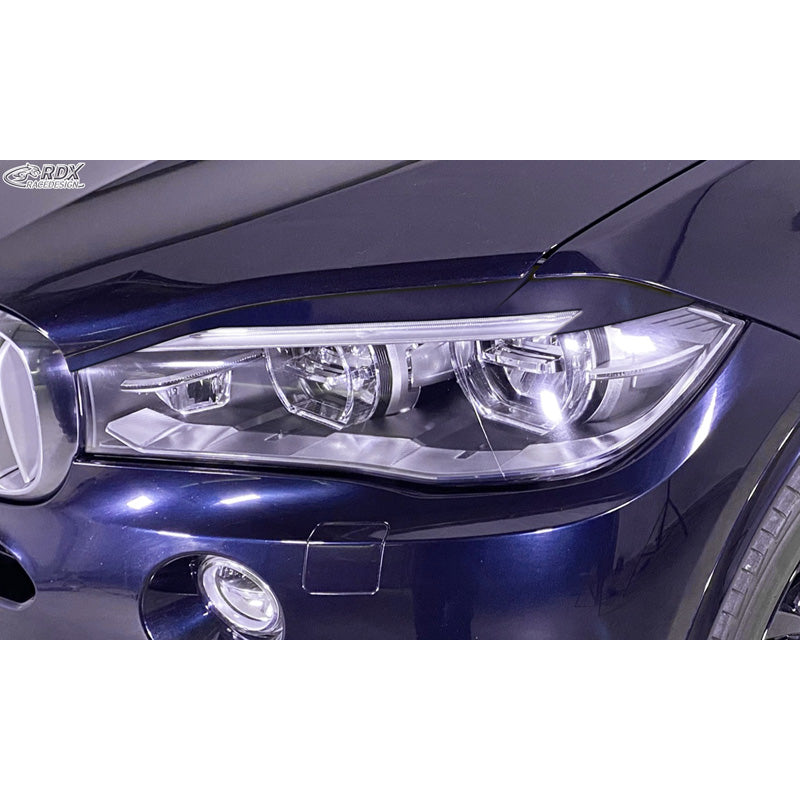 RDX Racedesign, ajovalojen kulmalistat, sopii BMW X5 F15 2013-2018 (ABS)