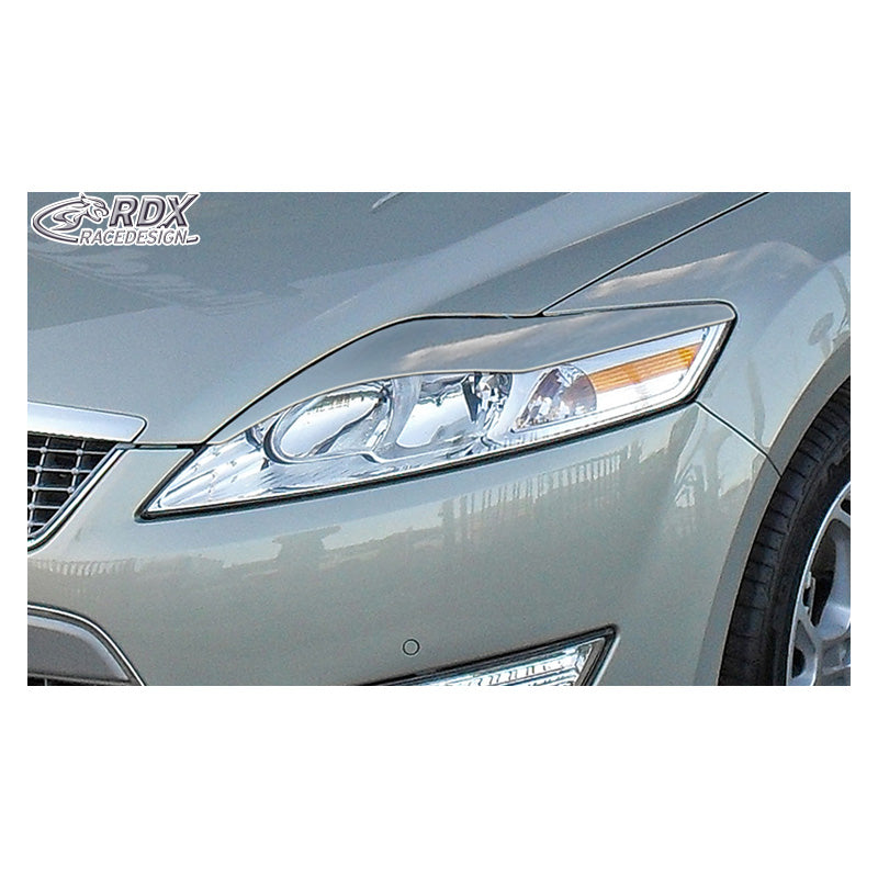 RDX Racedesign, ajovalojen kulmalistat, sopii Ford Mondeo 2007-2013 (ABS)