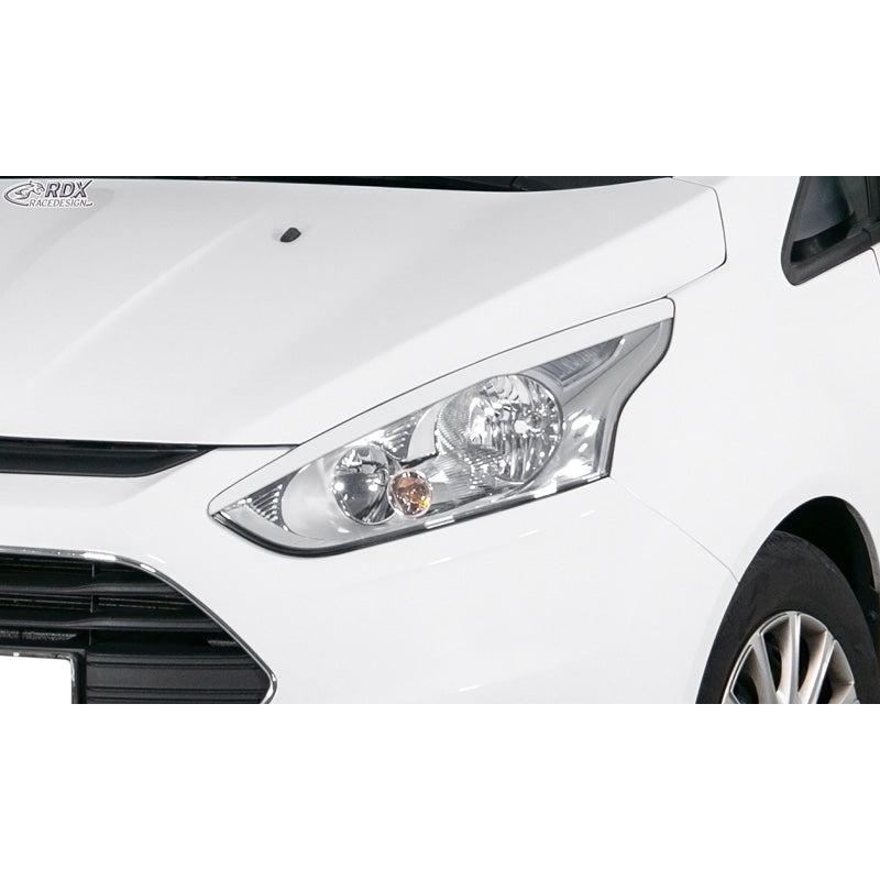 RDX Racedesign, ajovalojen kulmalistat, sopii Ford B-Max 2012-2017 (ABS)