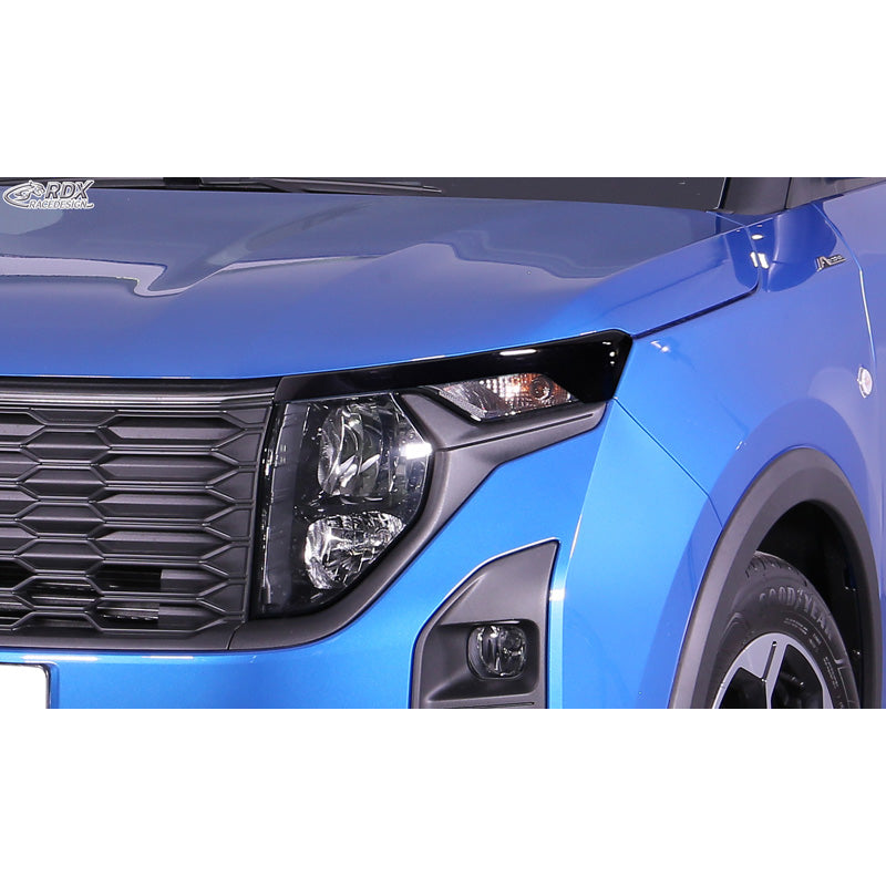 RDX, ögonlock, ABS blank svart, passar till Ford Transit Courier & Tourneo Courier (2023-)