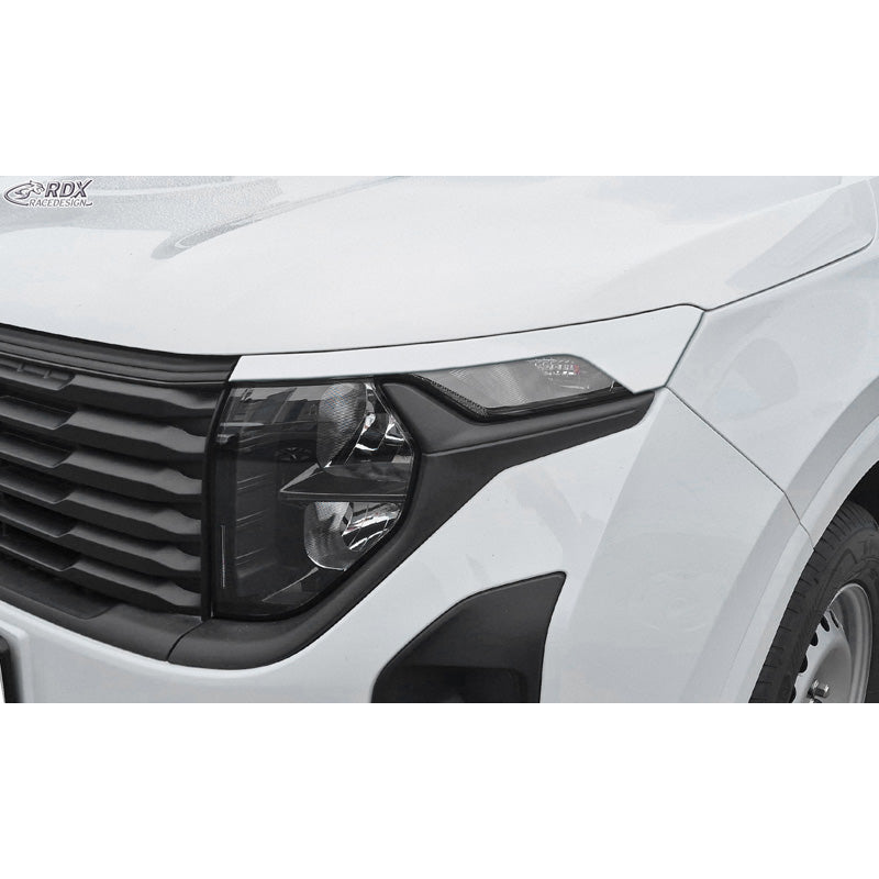 RDX, ögonlock, ABS blank vit, passar till Ford Transit Courier & Tourneo Courier (2023-)
