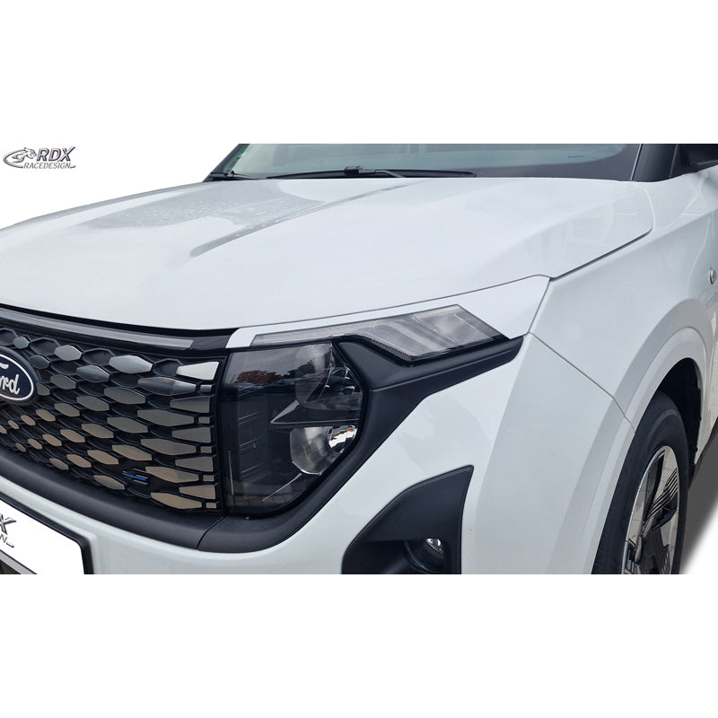 RDX, ögonlock, ABS blank vit, passar till Ford Transit Courier & Tourneo Courier (2023-)