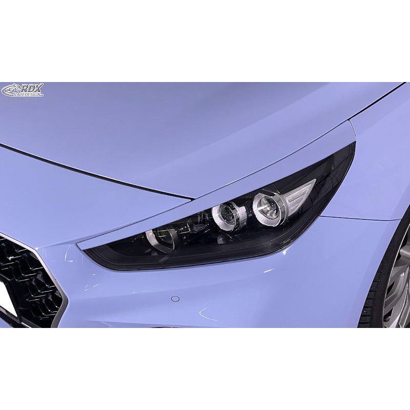 RDX RaceDesign, Ögonlock, passar Hyundai i30 2017-2021 (ABS)