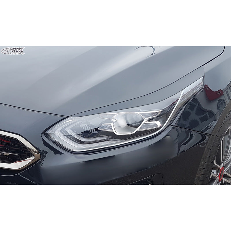 RDX Racedesign, ajovalon kulmat, sopii Kia Ceed (CD) & ProCeed (CD) 2018- (ABS)