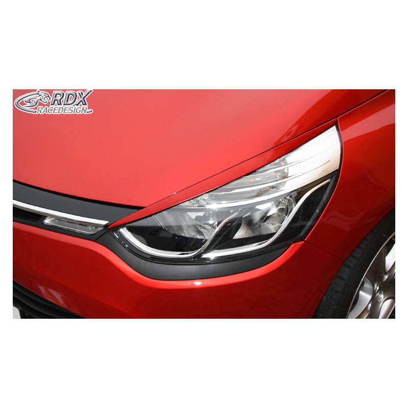 RDX Racedesign, ajovalojen kulmasuojat, sopii Renault Clio IV 2012- (ABS)