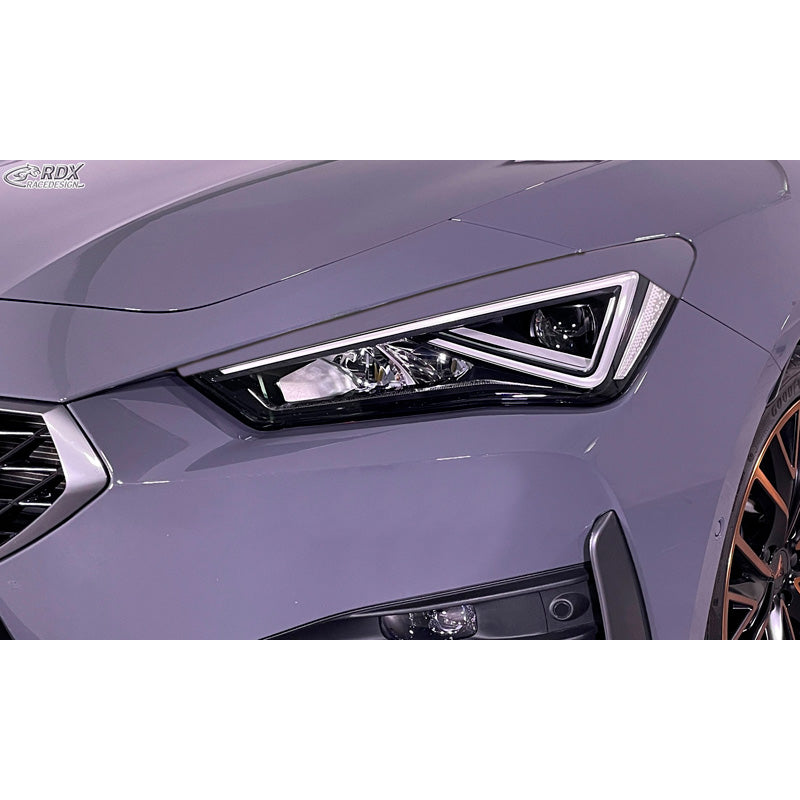 RDX Racedesign, ajovalon kulmat, sopii Seat Leon (KL) / Cupra Leon (KL) & Cupra Formentor (KM) 2020- & Seat Tarraco (KN2) 2019- (ABS)