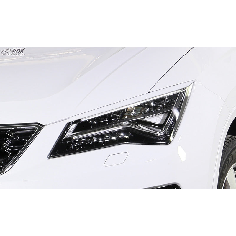 RDX Racedesign, ajovalon kulmapeitteet, sopii Seat Ateca & Cupra Ateca 2016-2021 (ABS)
