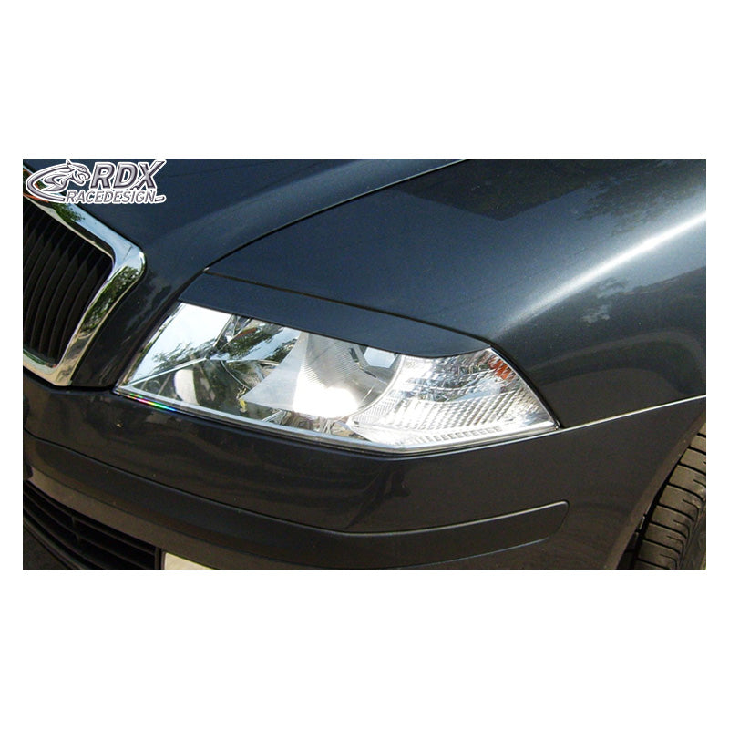 RDX Racedesign, ajovalon kulmat, sopii Skoda Octavia II 2004-2008 (ABS)