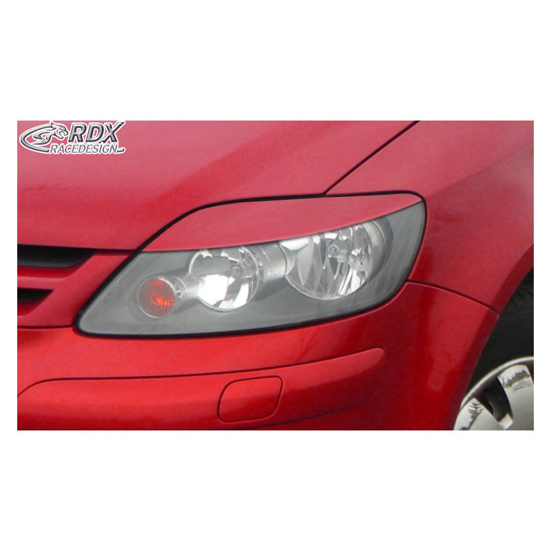RDX Racedesign, ajovalojen kulmasuojat, sopii Volkswagen Golf V Plus 2005-2009 (ABS)